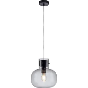 Paul Neuhaus 2003-25 - Lustr na lanku SHITAKE 1xE27/10W/230V pr. 25 cm kouřová