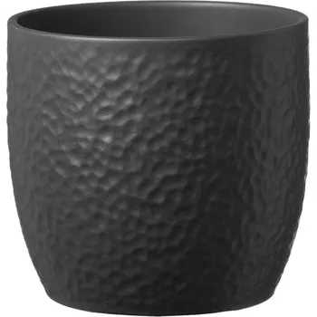 Květináč Keramický květináč Boston matný 13 cm antracit