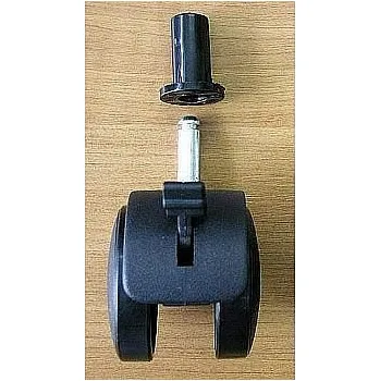 Nábytkové kování ROL-N kolečko 50 čep 8 + pouzdro + brzda 060015