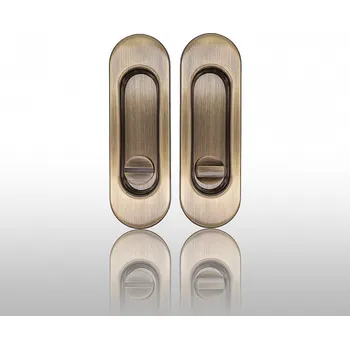 Dveřní kování Úchytka 3665 WC SET OFS bronz česaný