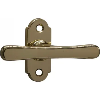 Okenní klika ALT WIEN oliva malá OLV leštěná mosaz