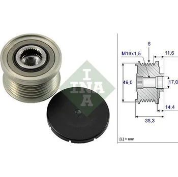 Předstihová spojka Schaeffler INA 535 0127 10