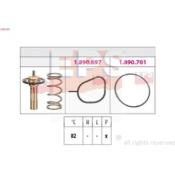 Těsnění motoru Termostat, chladivo EPS 1.880.961