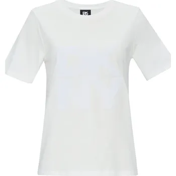 Dámské tričko TRIČKO DKNY REGULAR T SHIRT W/VE WHITE