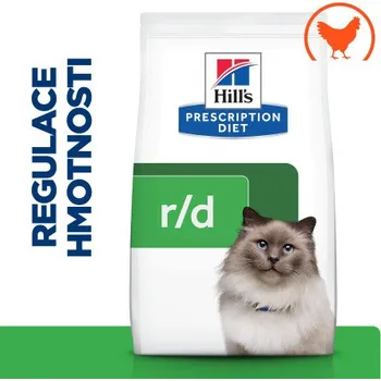 Pro kočku Hill's PD Cat R/D Weight Reduction Chicken 1,5kg
