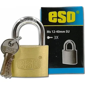 Visací zámek 9240 SU visací zámek Mosaz