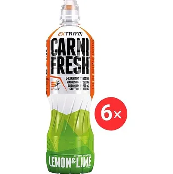 Iontový nápoj Extrifit Carni Fresh 6 x 850 ml, lemon & lime