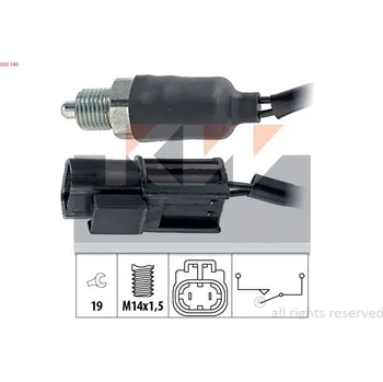 Spínač, světlo zpátečky KW 560 140