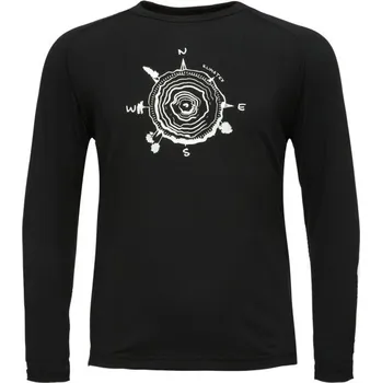 Dětské termoprádlo Dětské funkční triko Klimatex SYRUS 158 Černá, Bílá