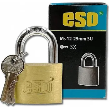 Visací zámek 9225 SU visací zámek Mosaz