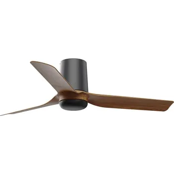 Stropní ventilátor FARO 33835 - Stropní ventilátor MINI PUNT TUB S hnědá/černá pr. 90 cm + DO