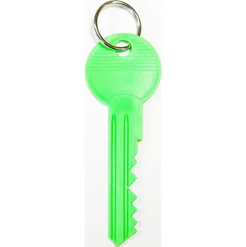 Rozlišovač klíče Přívěšek klíč s kroužkem mix barev