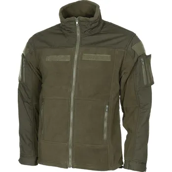 Pánská softshellová bunda MFH Professional Bunda fleecová COMBAT zelená Velikost: 4XL