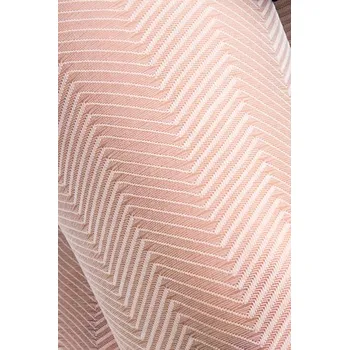 Dívčí tričko NOVITI RM013-G-01 Rajstopy micro 30den białe jodełka 128/134