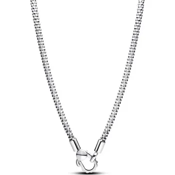 Náhrdelník Řetízkový náhrdelník PANDORA a spona se cvočky 45 cm 393682C00-45
