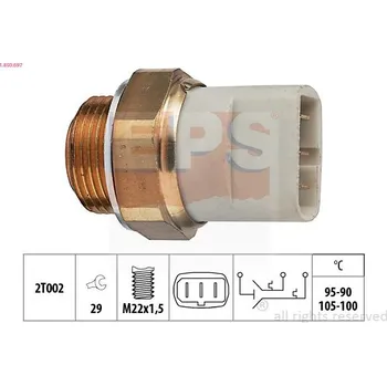 Ventilátor topení a klimatizace Teplotní spínač, větrák chladiče EPS 1.850.697