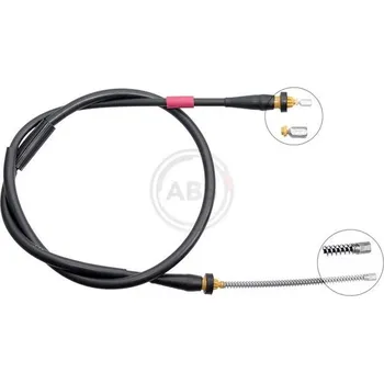 Lanko parkovací brzdy Tažné lanko, parkovací brzda A.B.S. K17286