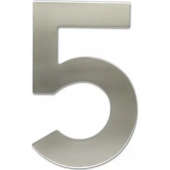 Číslice NEREZ samolepící 200mm číslo 5 032335