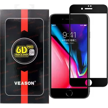 VEASON 6D PRO Full Glue tvrzené sklo Apple iPhone 6/6S (4,7") / 7/8 (4,7") / SE 2020/2022