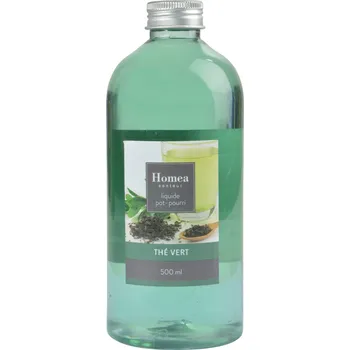 Keramický dřez Homea Vonná voda pro Pot-Pourri ESSENTIAL, 500 ml, zelený čaj