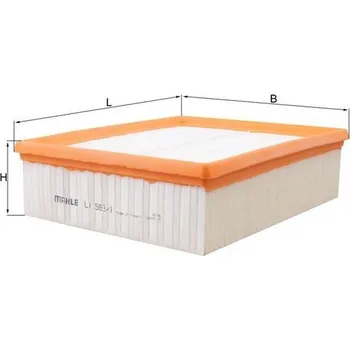 Vzduchový filtr Vzduchový filtr KNECHT LX 593/1