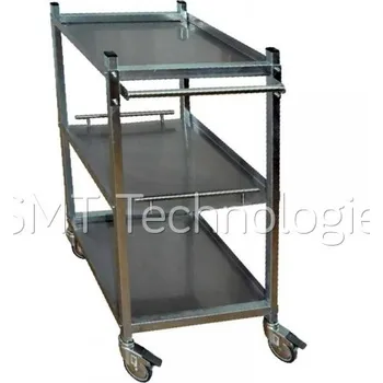 ESD ESD transportní vozík třípolicový, 445 x 620 mm - 101003020020