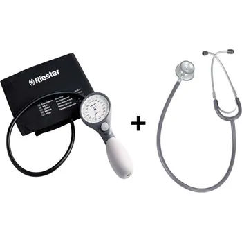 Tlakoměr Rudolf Riester GmbH Tonometr Riester Ri-San + fonendoskop Duplex (DOPRODEJ) varianta: tonometr Ri-San + fonendoskop Duplex (doprodej 1 set)