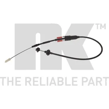 Spojkové lanko Tažné lanko, ovládání spojky NK 924751