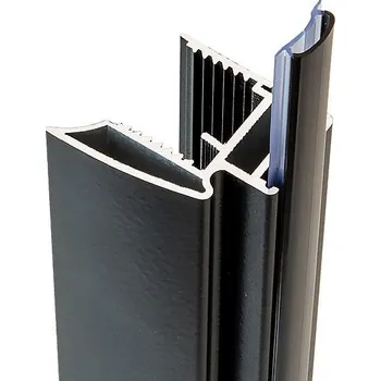 Stavební profil Profil svislý krycí PVC šedý