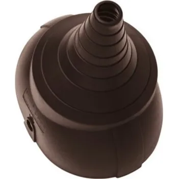 Střešní krytina Nástavec anténní BMI BRAMAC DuroVent – tmavohnědá