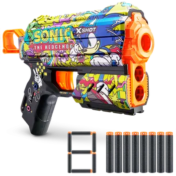 ZURU X-Shot Skin Flux Sonic the…