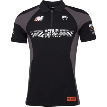 Pánské tričko Pánské triko Venum MOTORSPORT POLO XXL Černá, Šedá, Mix