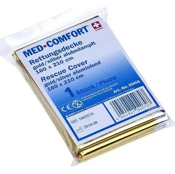Vybavení pro přežití Med-Comfort izotermická fólie 09450 160 x 210 cm stříbrná/zlatá