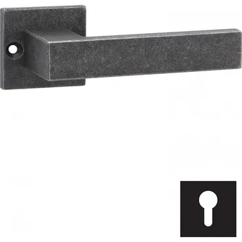 Dveřní kování BADEN-S vložka kované černé