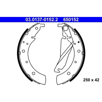 Brzdová čelist Sada brzdových čelistí ATE 03.0137-0152.2