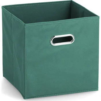 Úložný box Zeller Textilní úložná krabice, 28 x 28 x 28 cm, zelená