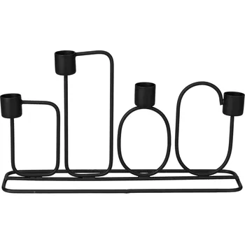 Svícen Svícen, podstavec Home Styling Collection 16 cm na 4 svíčky