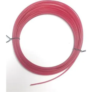 Filament Pro3D tisková struna ABS, 1,75mm, červená - METRÁŽ - cena za 1m ( ABS filament red )