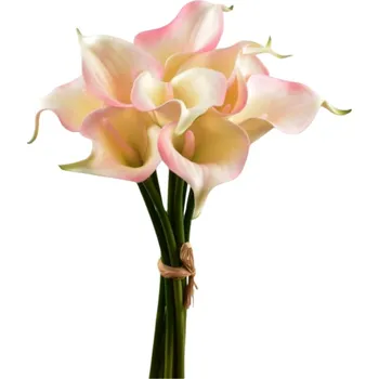 umělá květina Harasim Umělá kytice kal 35 cm světle růžová