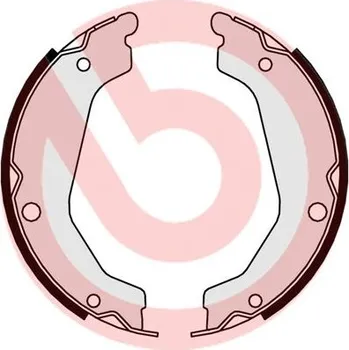 Brzdová čelist Sada brzdových čelistí, parkovací brzda BREMBO S 30 531