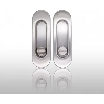 Dveřní kování Úchytka 3665 WC SET ONS nikl matný