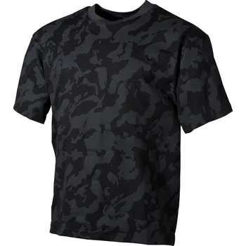 MFH Tričko US s krátkým rukávem, night-camo Velikost: 6XL