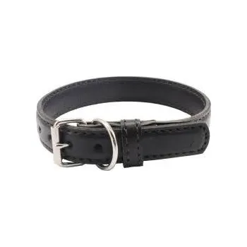 Obojek pro psa Obojek Tamer Kožený černý šíře 5cm, délka 55cm