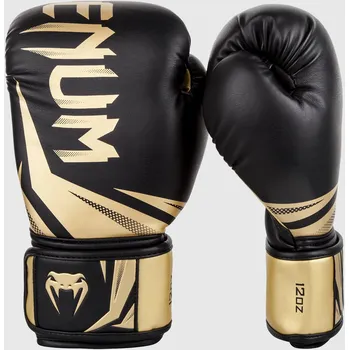 Boxerské rukavice Boxerské rukavice Venum Challenger 3.0 - Black/Gold Velikost: 12oz