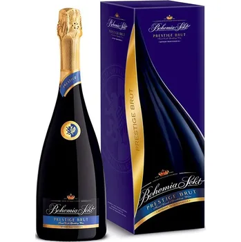 Bohemia Sekt Prestige Brut, 0,75 l dárkové balení v krabici