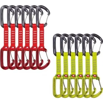 expreska Ocún HAWK QD WIRE ECO-PES 16 mm 10 cm 6-pack zelená