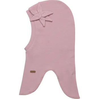 Kojenecká čepice Minymo - Dívčí jarní kukla - tmavší růžová Velikost: 54
