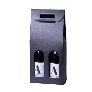 Elektroinstalační krabice VINIKO Krabice na 2 lahve černá