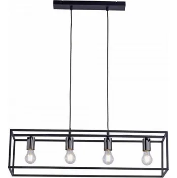 Leuchten Direkt 15854-18 - Lustr na lanku FABIO 4xE27/60W/230V