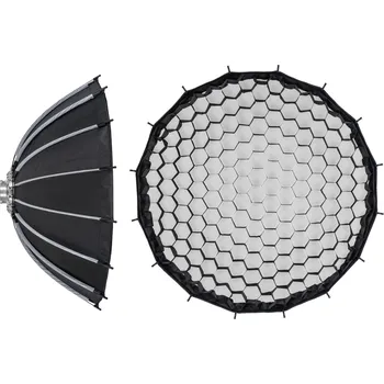 Softbox Phototools Beauty dish KH 100 cm, rychlorozkládací s HC voštinou, adaptér Bowens